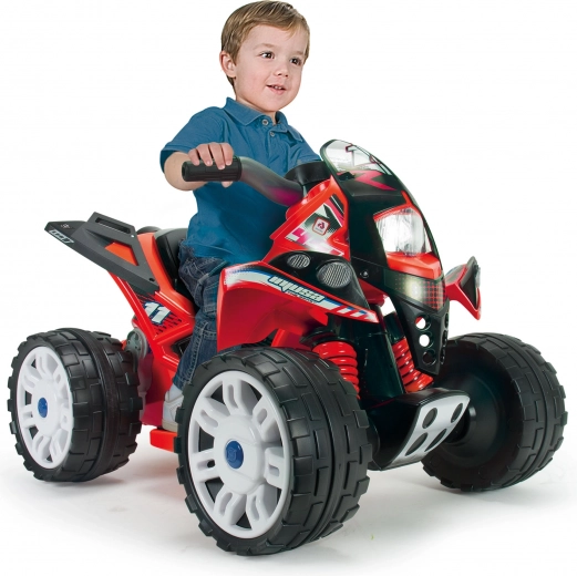 Quad électrique pour enfants The Beast 12V rouge
