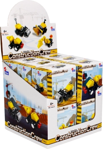 4 engins de chantier dans une seule série