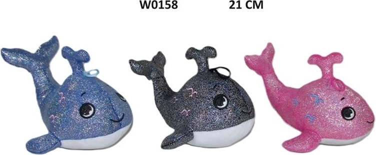 Figurine de baleine Wieloryb 21 cm (3 variantes de couleur)