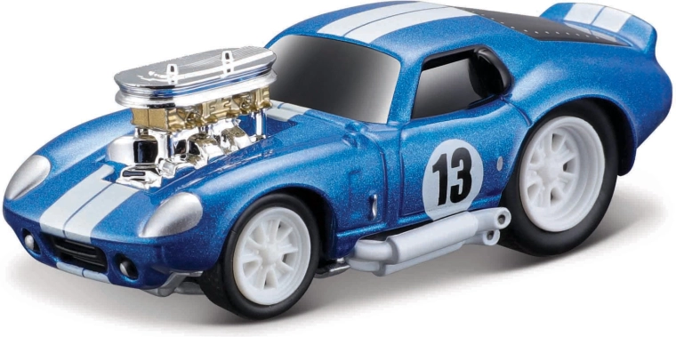 Maisto Muscle Machines Shelby Cobra Daytona Coupe bleue 1:64