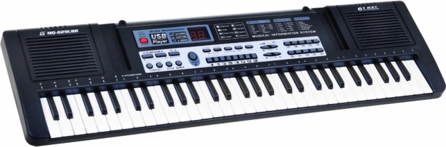 Clavier pour enfants avec leçons, 61 touches, microphone et enregistrement USB