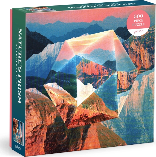 Galison Puzzle Prisme Naturel 500 Pièces