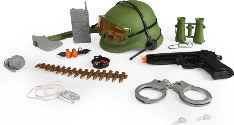 Set de police militaire pour enfants