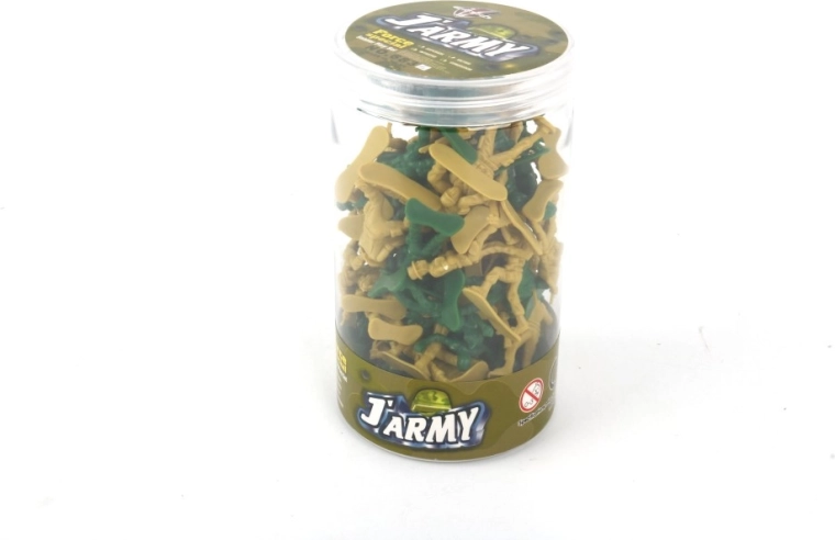 Ensemble militaire de petits soldats