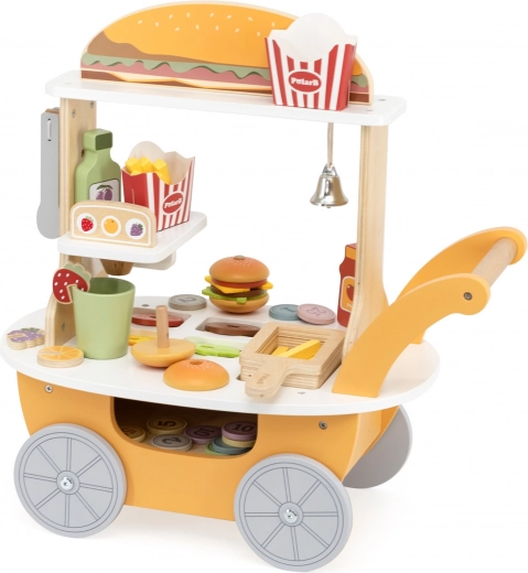 Stand mobile pour jouer au restaurant