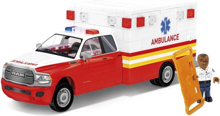 Ambulance RAM 3500 réaliste à l’échelle 1:35