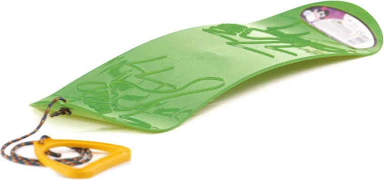 Luge snowboard verte - 1 pièce