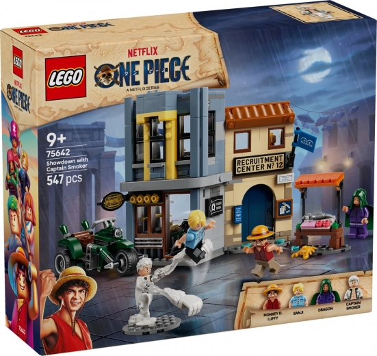 LEGO ONE PIECE Affrontement avec le capitaine Smoker