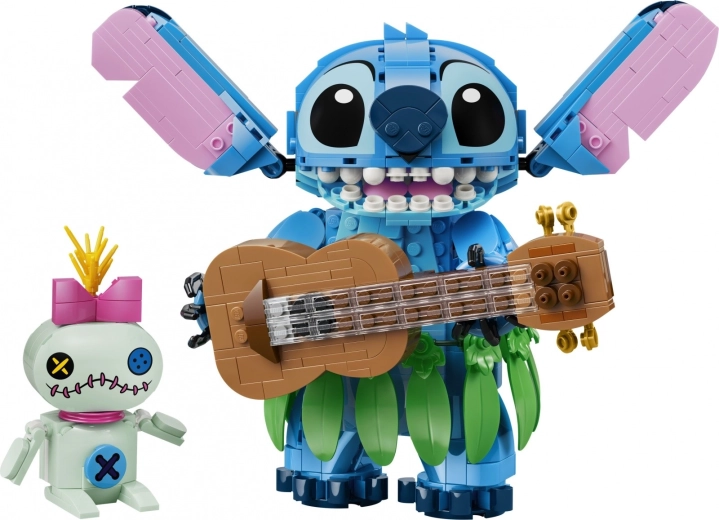 Deux personnages iconiques : Stitch et Scrump