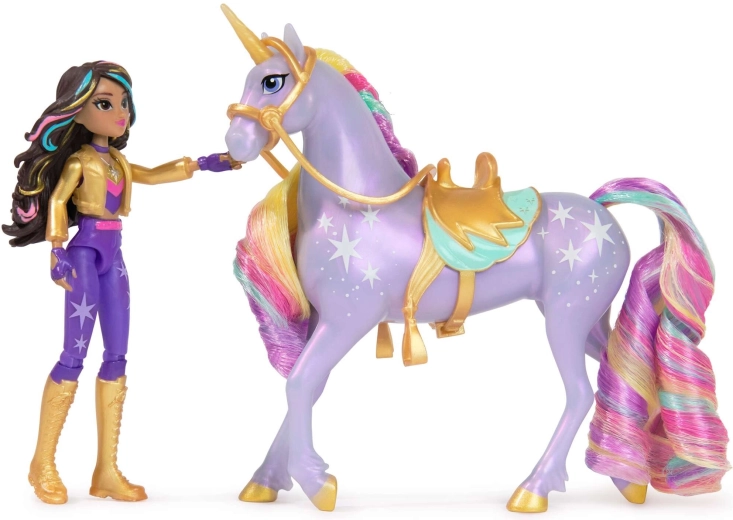 Licorne magique Wildstar à crinière arc-en-ciel