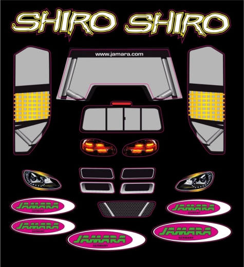 Planche décorative Shiro