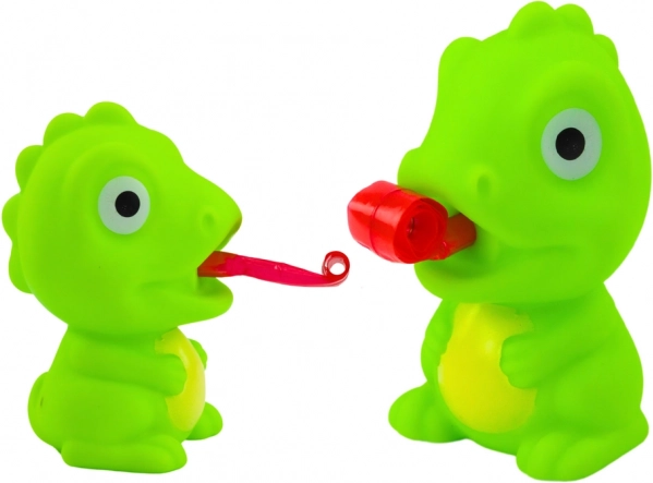 Dinosaure en caoutchouc avec langue escamotable, vert, 8 cm