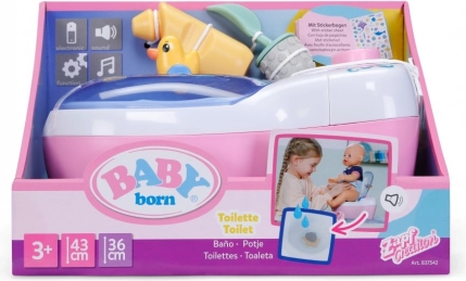 BABY born toilettes pour enfants interactives avec sons et surprise aquatique