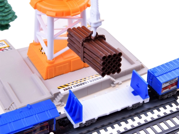 Grue rotative avec crochet pour la manutention de la charge