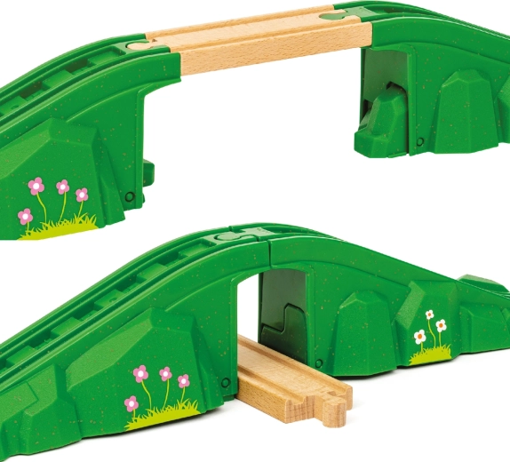 Extension facile des voies en bois