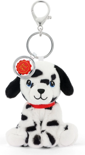 Porte-clés peluche Keeleco dalmatien 12 cm