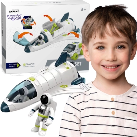 WOOPIE ensemble spatial avec navette et rover