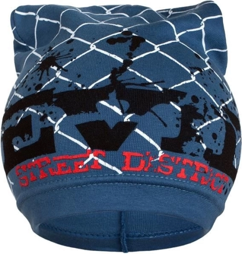 Bonnet de printemps pour enfant New Baby bleu 104 (3–4 ans)