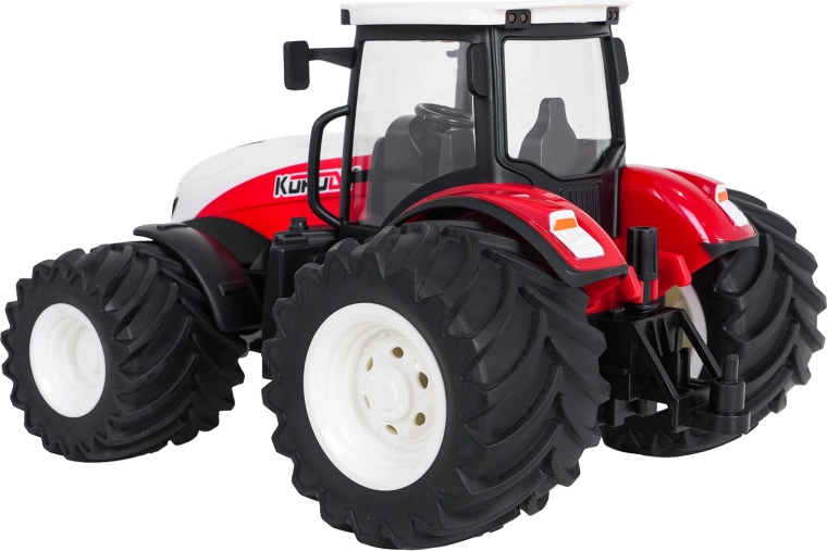 Conduite stable sur grandes roues en caoutchouc