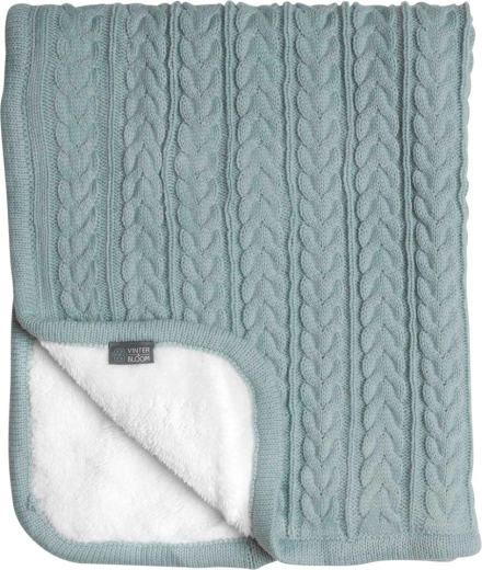 Vinter & Bloom couverture cuddly sage green - 1 pièce