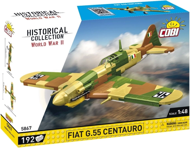 Cobi Historical Collection WWII Fiat G.55 Centauro 1:48 (192 pièces) - 1 pièce