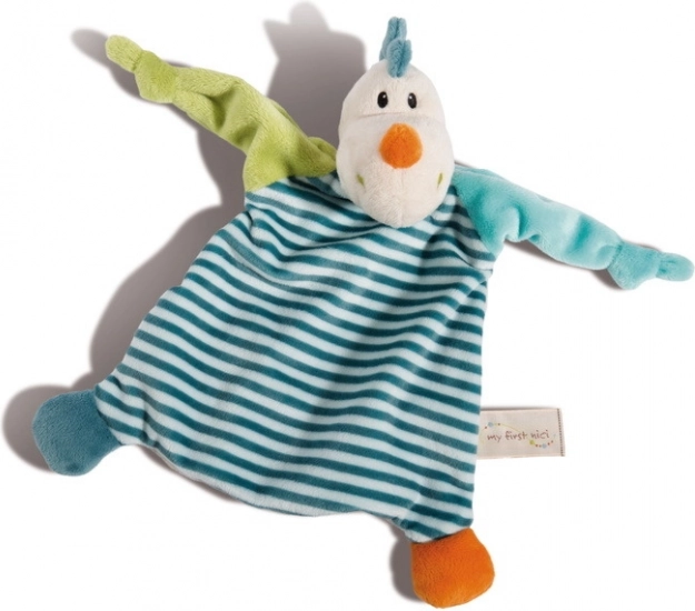 Doudou en peluche dragon Dragilu 25 x 25 cm