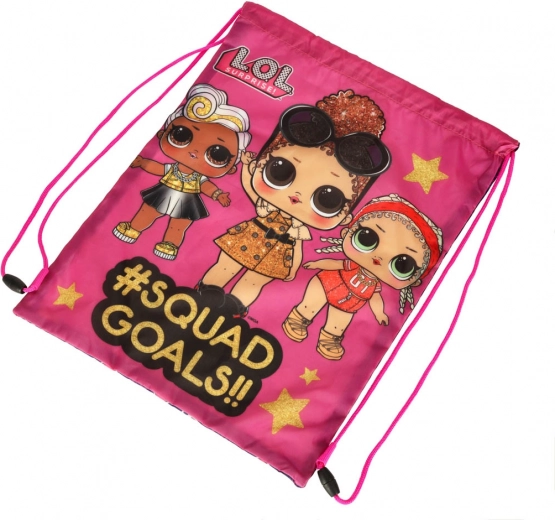 Sac pour chaussures de rechange et sport LOL SURPRISE – Rose