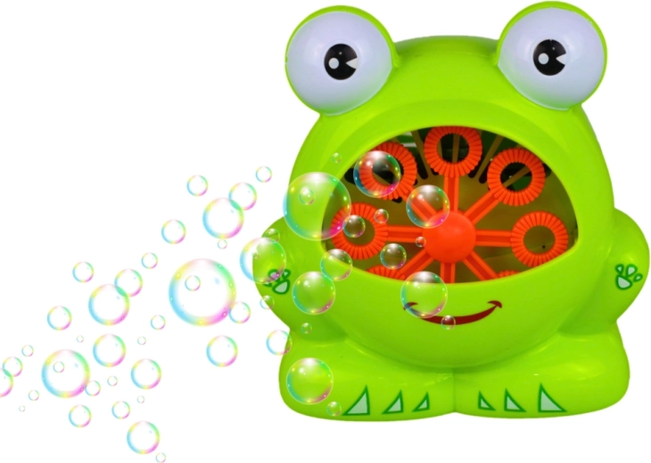 Appareil à bulles en forme de grenouille