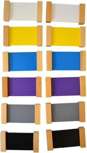 11 paires de couleurs pour élargir la perception chromatique