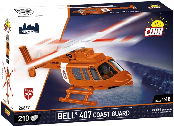 Cobi Bell 407 garde-côtière 1:48 (210 pièces)