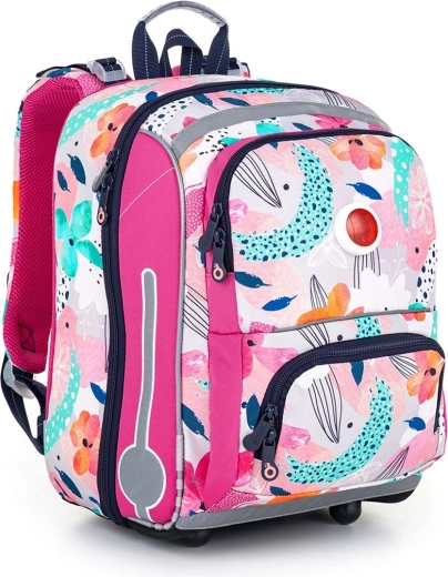 Cartable scolaire à fleurs Topgal BEBE