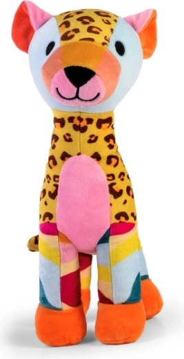 Mascotte peluche léopard Daffi