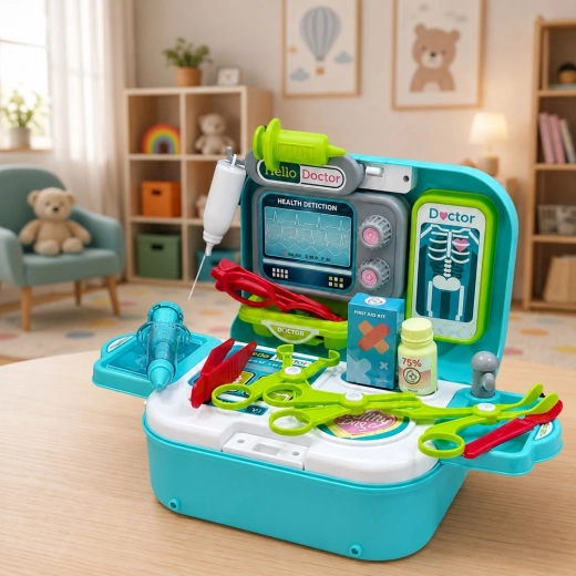 Nombreux accessoires médicaux pour le jeu de rôle