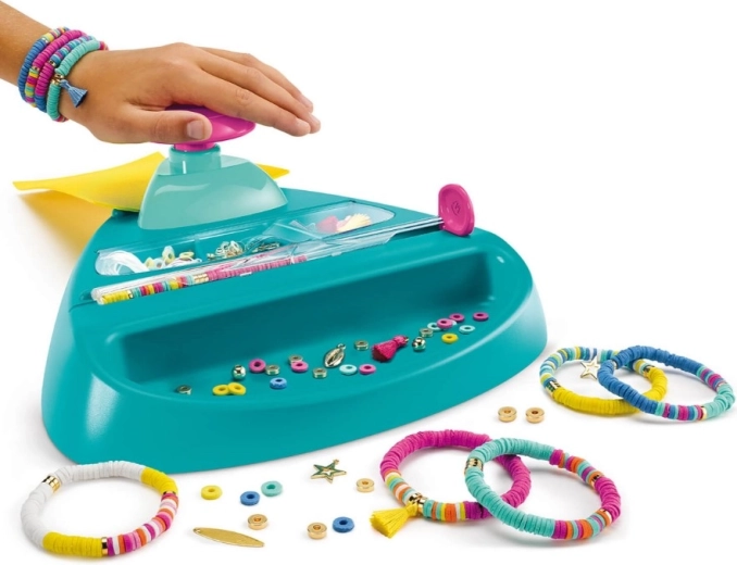 Station de fabrication et d’enfilage des perles