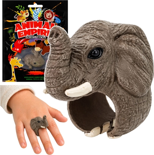 Bague pour enfant avec éléphant