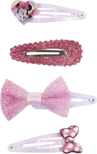 4 barrettes dans l’emballage