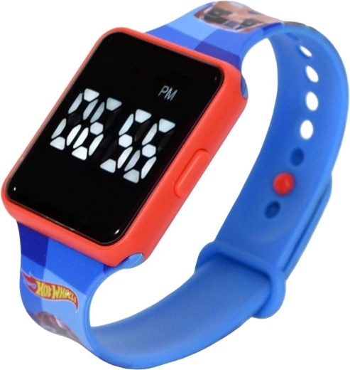 Montre digitale pour enfants LEXIBOOK HOT WHEELS avec alarme