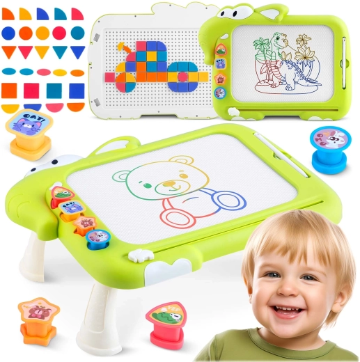 Tablette de dessin magnétique Ricokids avec table et mosaïque rk-823 - 1 pièce