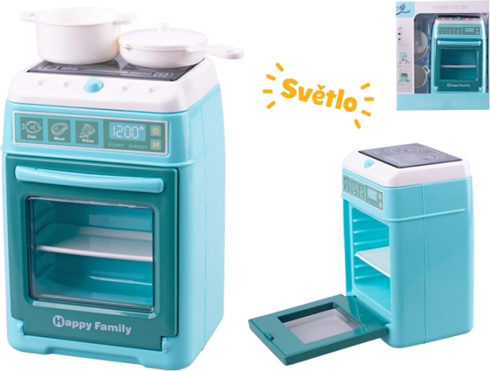 Cuisinière pour enfants avec lumières et sons, 15 × 10 cm