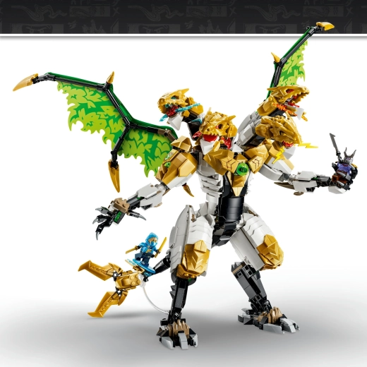 Ultra-dragon à quatre têtes articulé