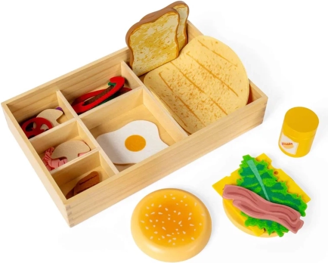 Boîte bien organisée avec compartiments