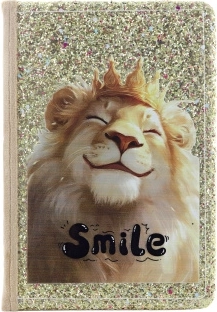 Carnet Le Roi Lion avec couverture pelucheuse