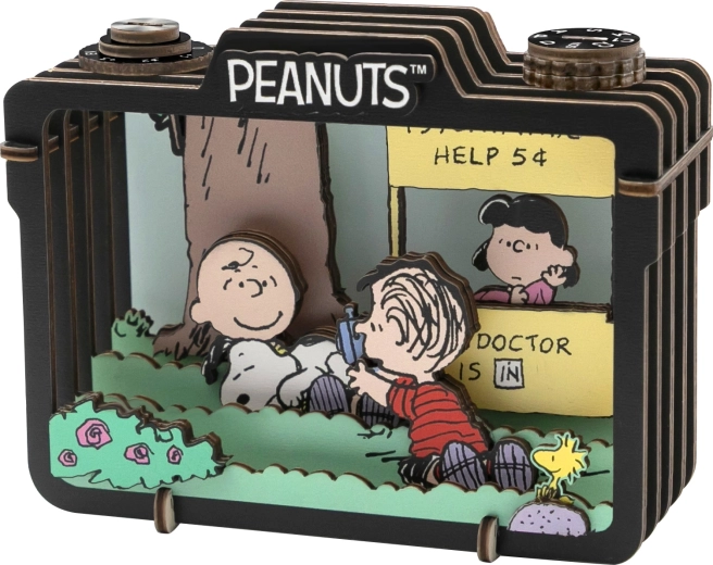 Appareil photo rétro avec profondeur multicouche