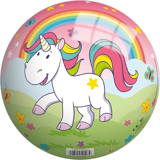 Balle avec des licornes 23 cm