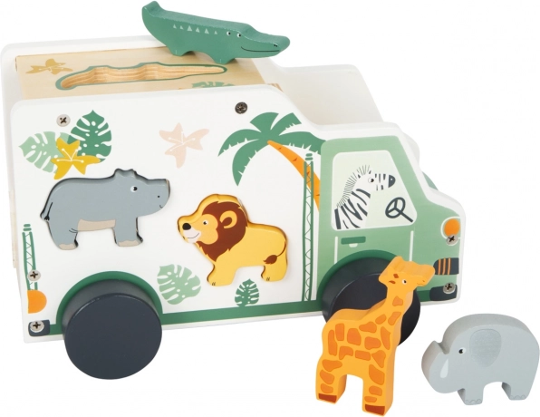 Voiture safari encastrable pour enfants