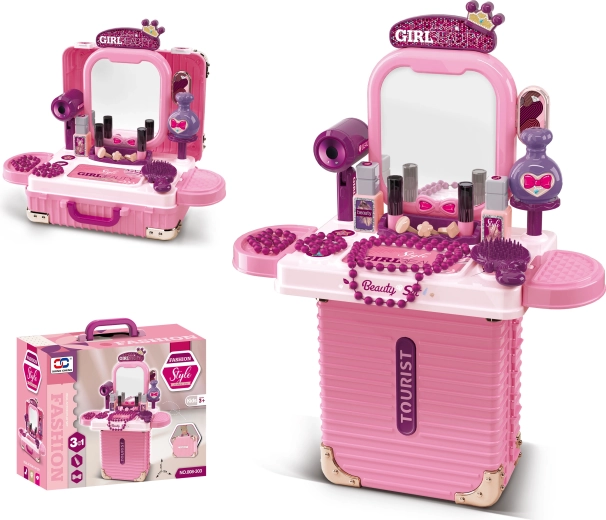 Valisette 2-en-1 et coiffeuse avec miroir SPARKYS