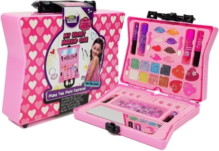 Ensemble cosmétique pour filles avec fards à paupières et vernis à ongles