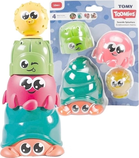 Toomies Animaux marins – set de bain 4 pcs