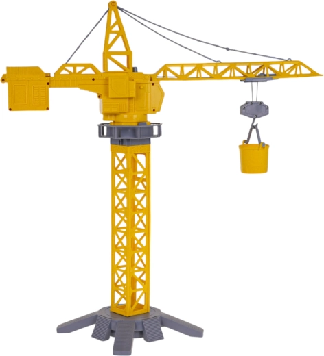 Grue de construction écologique et véhicules