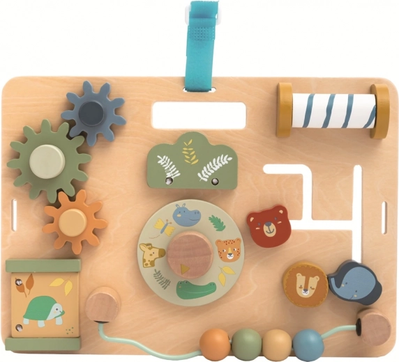 Planche d’activités Safari pour enfants